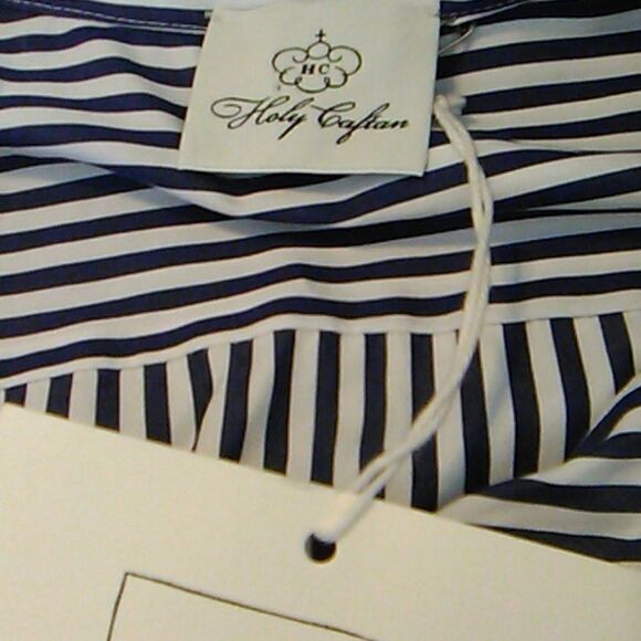 Holy Caftan Cold Shoulder Shift Sun Dress - Picture 6 of 10